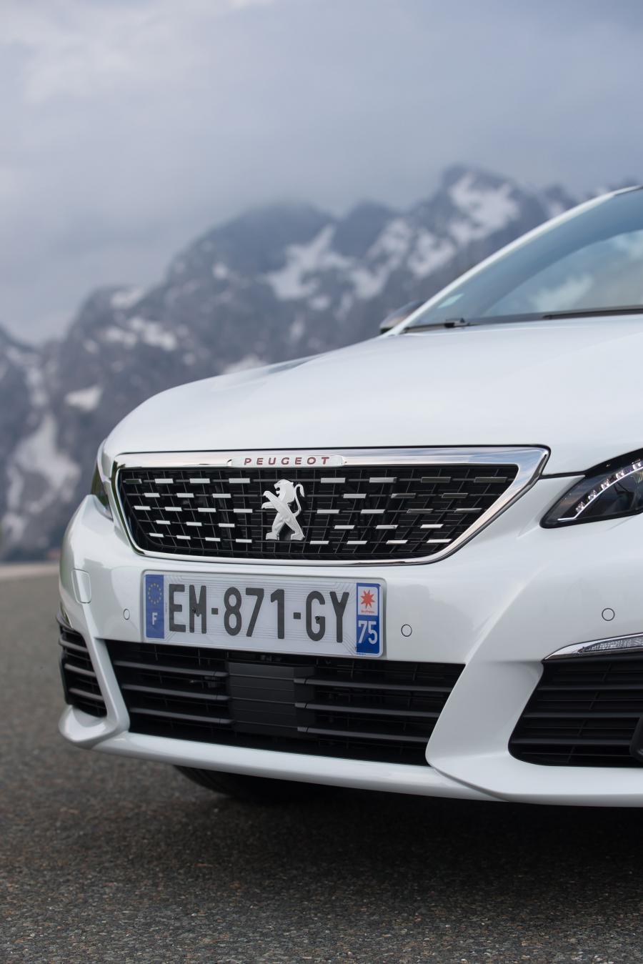 Детали экстерьера Peugeot 308 GT Line 2017 года  (WW) (фото 4 из 45)